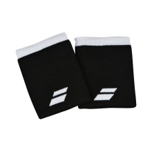 Babolat Sweatband Jumbo Logo Wrist black/white - 2 pieces